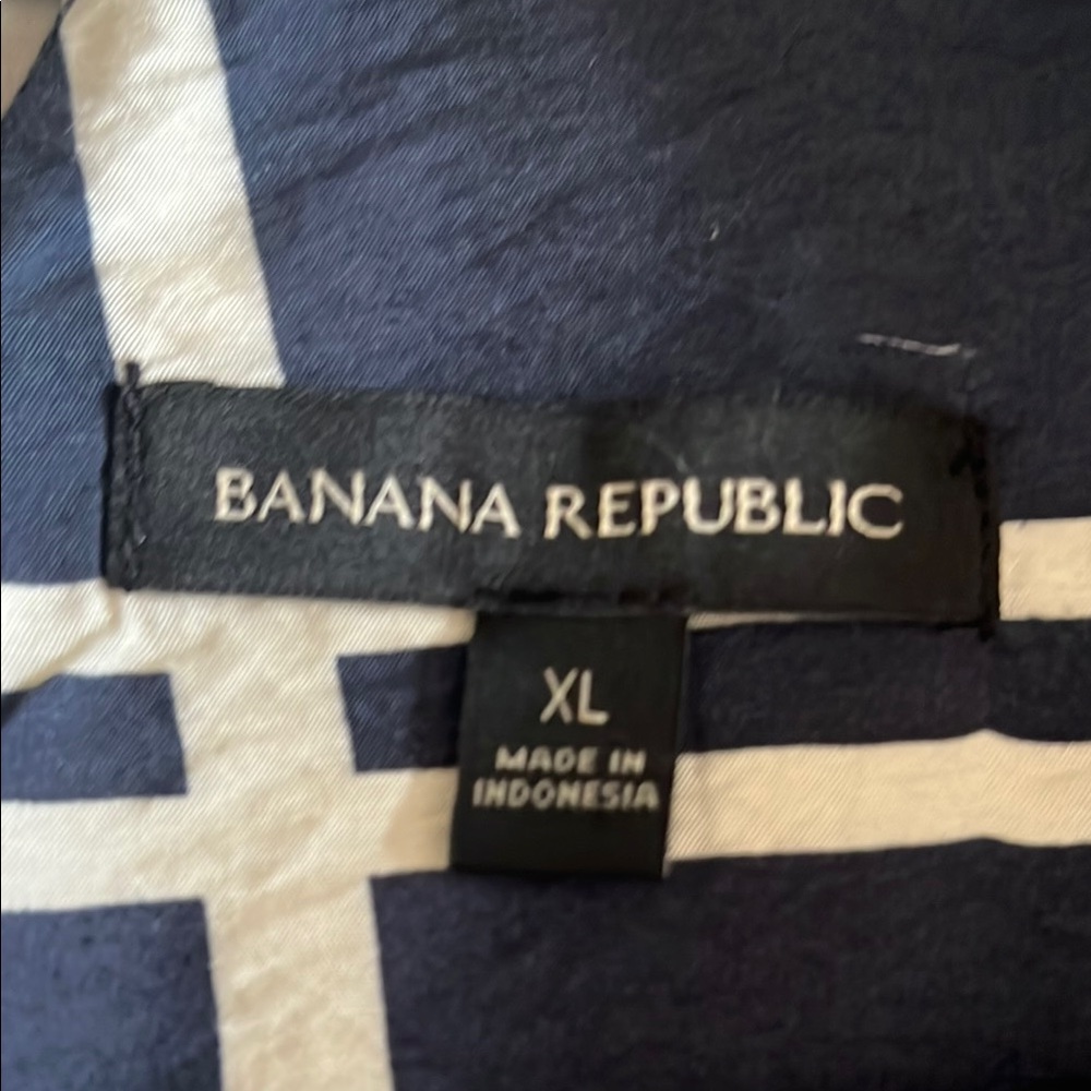 Banana Republic Black and White Midi Dress - Picture 4 of 4